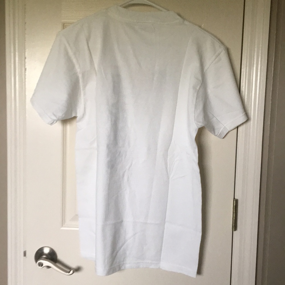 🇺🇸 LOS ANGELES white t-shirt USA flag July 4th - Picture 4 of 4